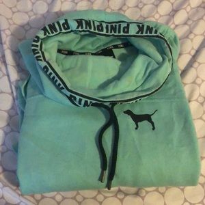 Mint Cowl Neck Victoria’s Secret Pink Sweater